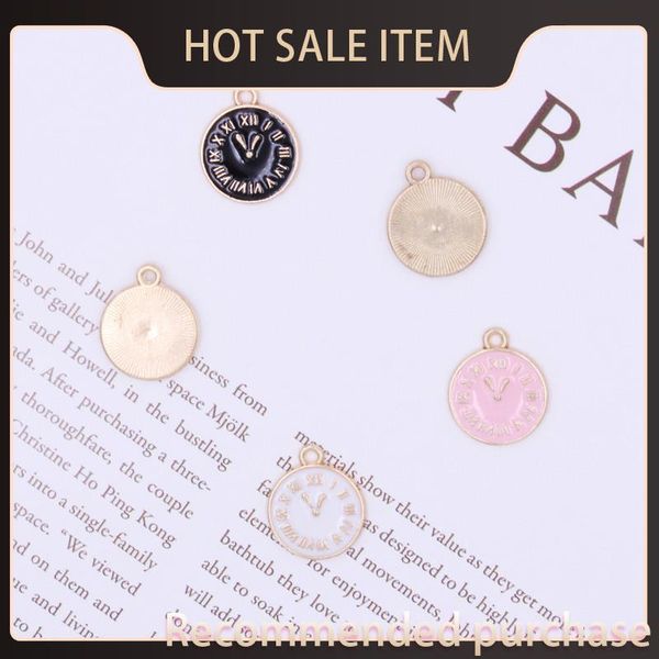 

5pcs new ear chain cartoon student key clock color original alarm bag pendant accessories diy gift modeling accessories1 ctonj