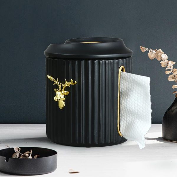 

tissue boxes & napkins box american creative deskdecoration roll holder