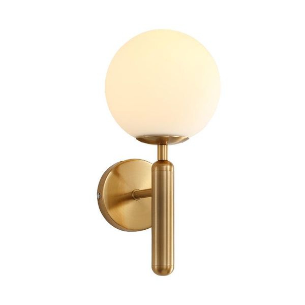 

nordic wall lamp post modern light luxury living room decoration bedroom bedside lamp simple exclamation point wall glass