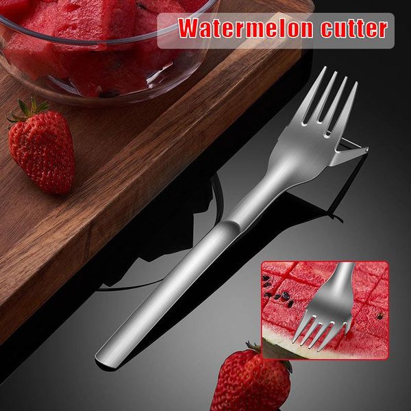 

disposable flatware watermelon cutter slicer melon fruit segmentation corer cantaloupe cutting seeder scoops wxv sale