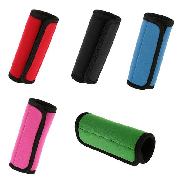 

toiletry kits travelling luggage suitcase handle comfort wraps identifier tags