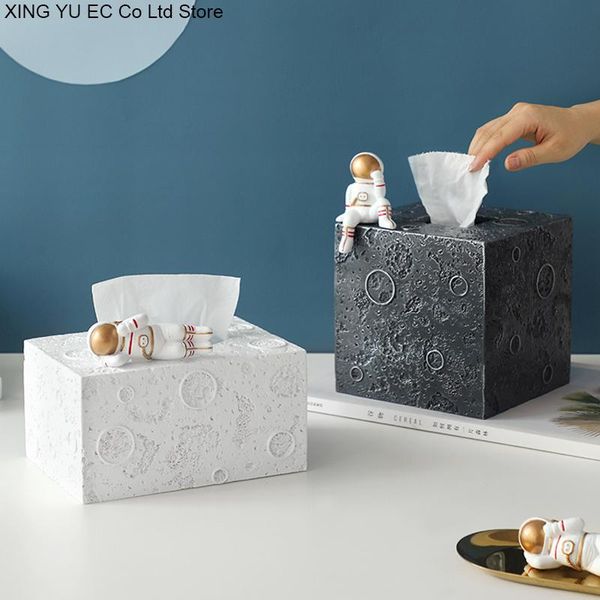 

tissue boxes & napkins creative net celebrity astronaut paper box nordic home storage roll holder household light luxury