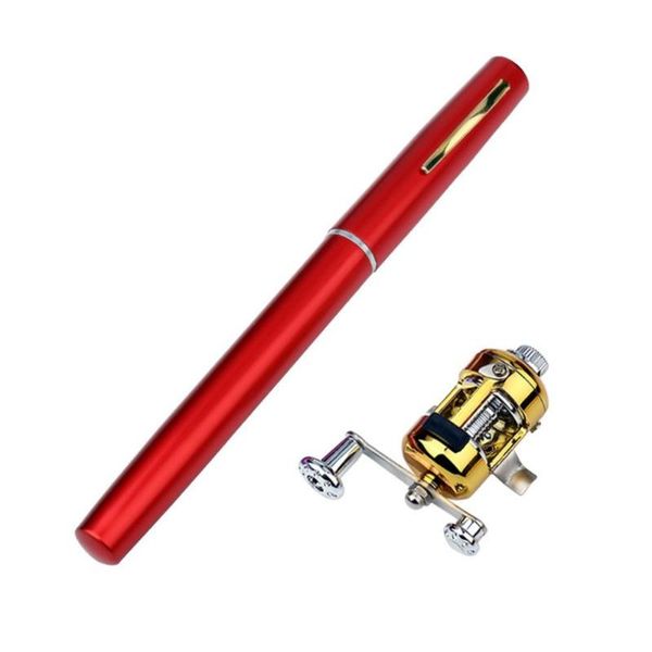 

boat fishing rods mini portable pen type rod pole pocket size outdoor tackle accessories
