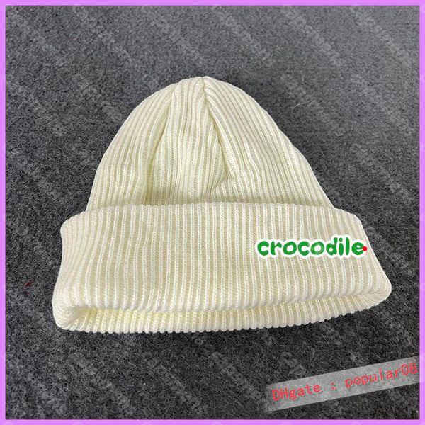 

new street fashion designers beanie hat women beanies classic caps hats mens winter cap sports crocodile embroidery casquette d2111025f, Blue;gray