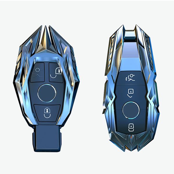 

car key case cover chain for mercedes benz e c s class glc w203 w210 e43 w213 e300 e400 e200 w204 w212 w176 cla gla car accessories