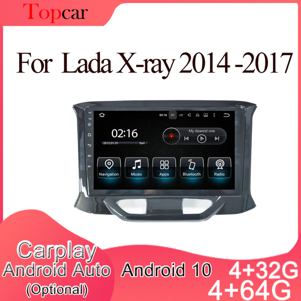 

car gps & accessories huanglingan multimedia for lada ray/x-ray 14-17 android navigation carplay mirror link wifi bluetooth radio music