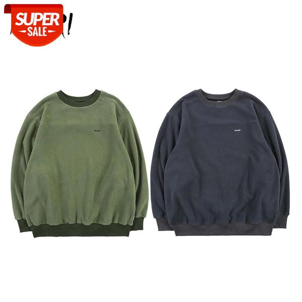 

nagri men solid color sweatshirt hip hop streetwear casual fashion autumn winter long sleeve fleece pullover hoodie #9c0j, Black