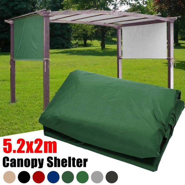 

shade 17x6.5ft pergola canopy replacement cover outdoor yard patio tan 200g sun 1 shelter(not included other stuff)