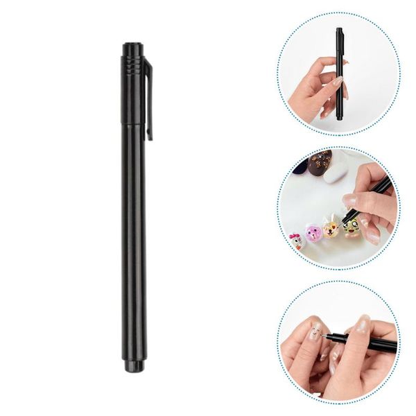 

nail brushes 1pc black art pen for beauty salon home diy manicure decor, Yellow