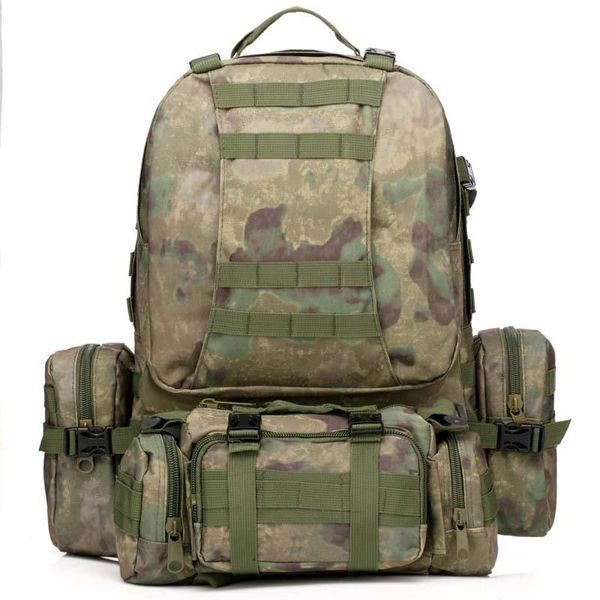 

backpack men tactical shoulder combination multifunctional camouflage outdoor mountaineering travel bags
