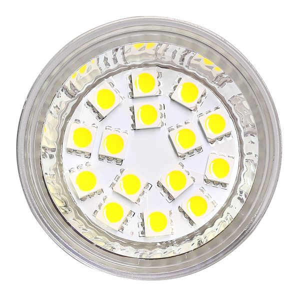 MR16 LED Ampuller 15LED 5050SMD Bi-pin LED Lamba 24 V 12 V Tekne Işık Sıcak Doğal Beyaz Yüksek CRI 30 W Eşdeğeri