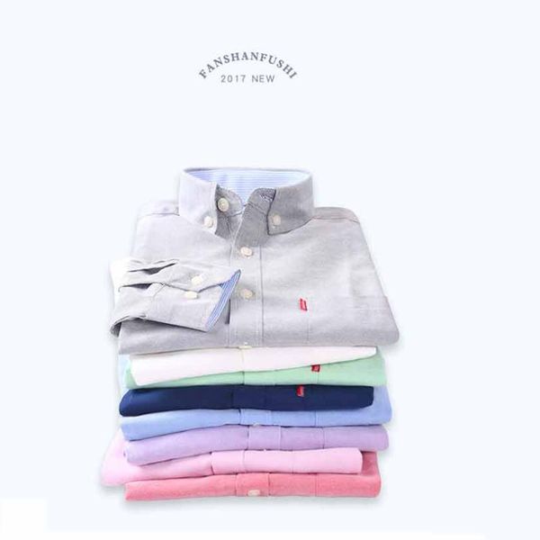 

solid color long sleeve oxford short sleeve shirt for men casual shirts shirts for men mens shirtsshirt with buttons, White;black