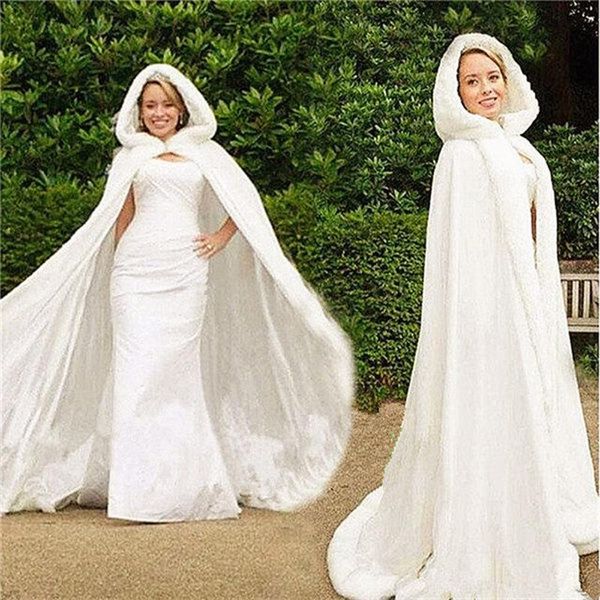 

wraps & jackets cloak bridal coat shawl wrap renaissance wedding full length medieval cape est long section, White