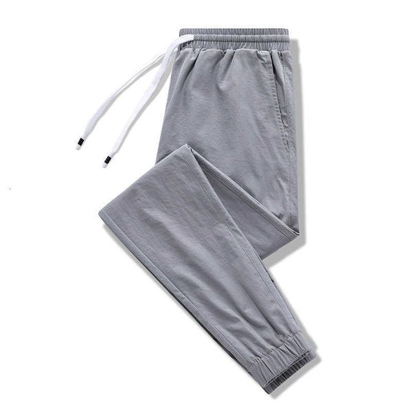 

autumn men's casual pants loose large solid versatile trend, Black