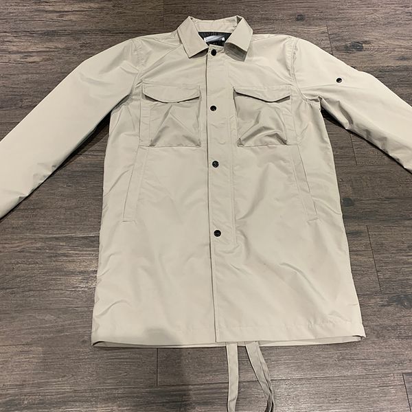 

toney konng gonng fashion brand jacket spring and autumn new foldable storage bag thin coat windbreaker, Black;brown