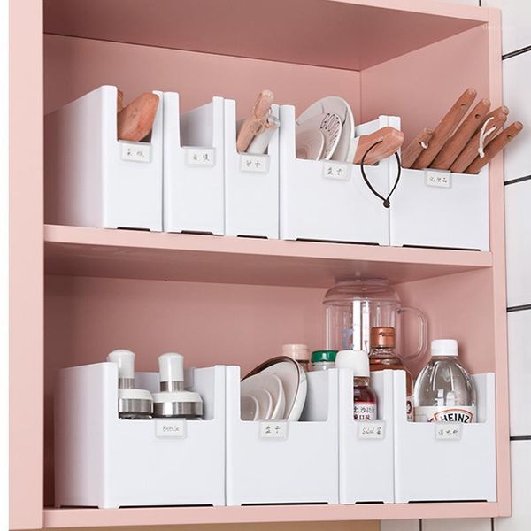 

storage bottles & jars japanese box kitchen cabinet household seasoning bottle sorting partition multifunctional