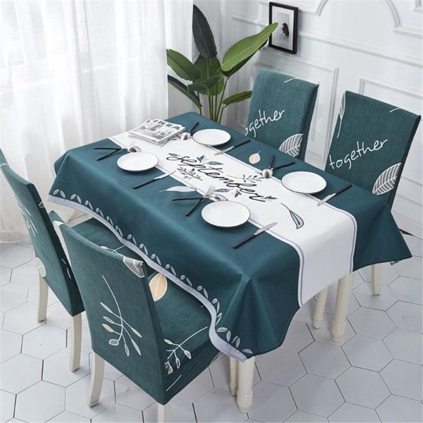 

table cloth cotton linen wedding party rectangular country style print dining cover tablecloth kitchen home decor