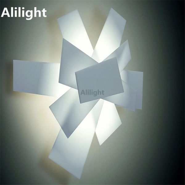 

wall lamp nordic black/red iron modern designer european bathroom light fixture for home living room mirror lighting sconce