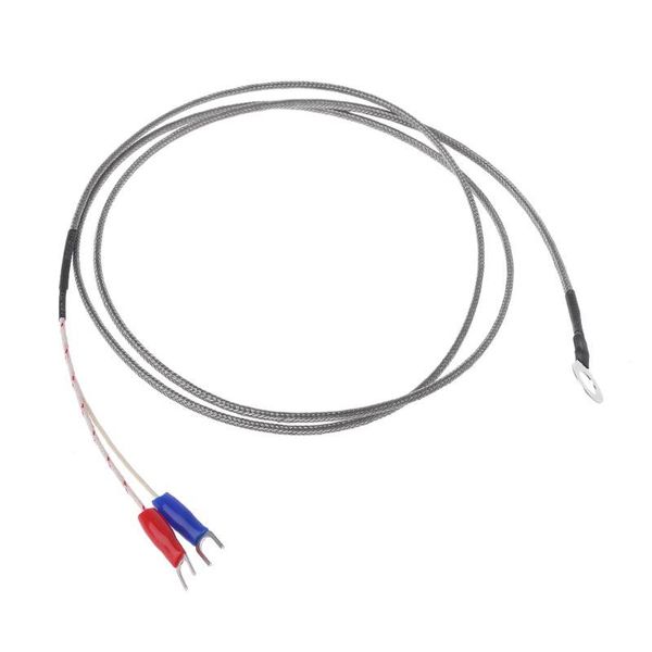 

flow sensors 6mm hole washer k type thermocouple temperature sensor probe 1m cable for industrial controller metal material