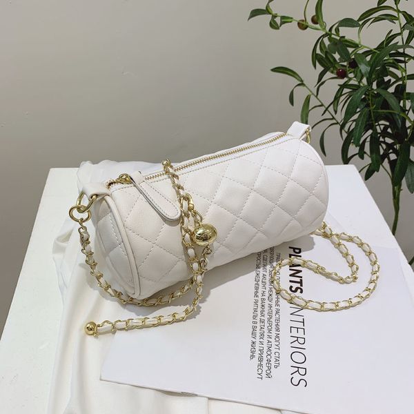 

daily bag diamond embroidery thread small bag womens bag 2021 new fashion all-match shoulder underarm internet celebrity crossbody round