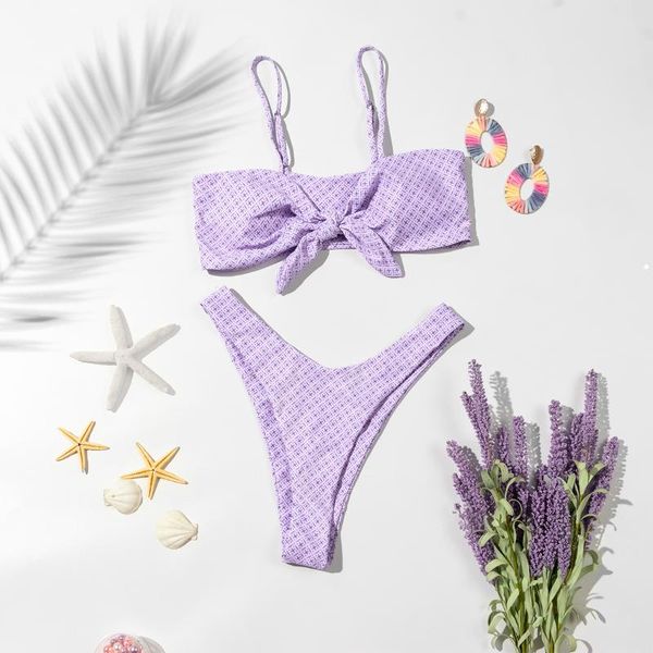 Costumi da bagno da donna personalizzati di alta qualità all'ingrosso 2021 Costumi da bagno a 2 pezzi per donna