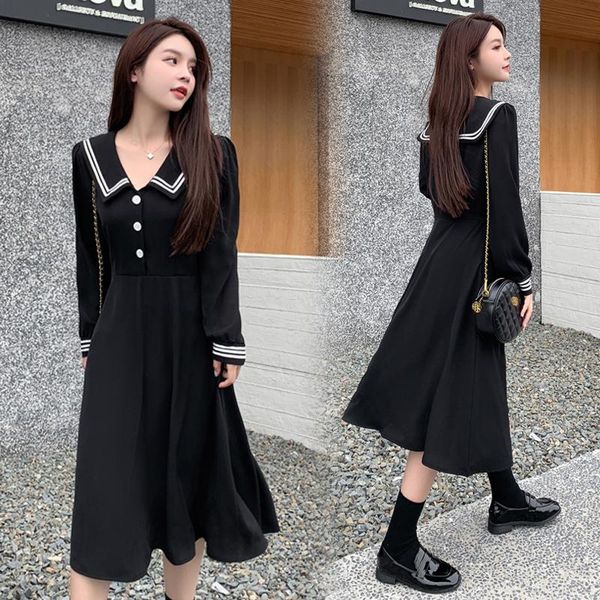 

maternity dresses 9815# nursing clothing loose stylish dress pregnant women pregnancy long sleeve, White