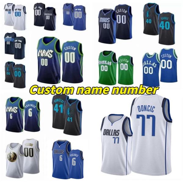 

maverickss luka vintage 77 doncic basketball jerseys dalla 41 nowitzki 2021 2022 75th city dirk edition kristaps 6 porzingis retro shirts bl, Black;red