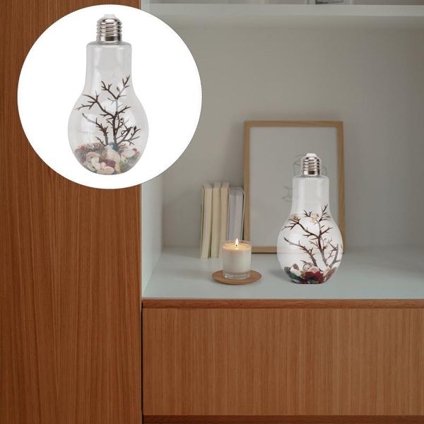 

aquariums 1 set of light bulb bottle decorative diy micro landscape prop