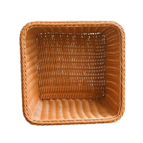

hooks & rails 1pc bathroom storage basket home organizer office use