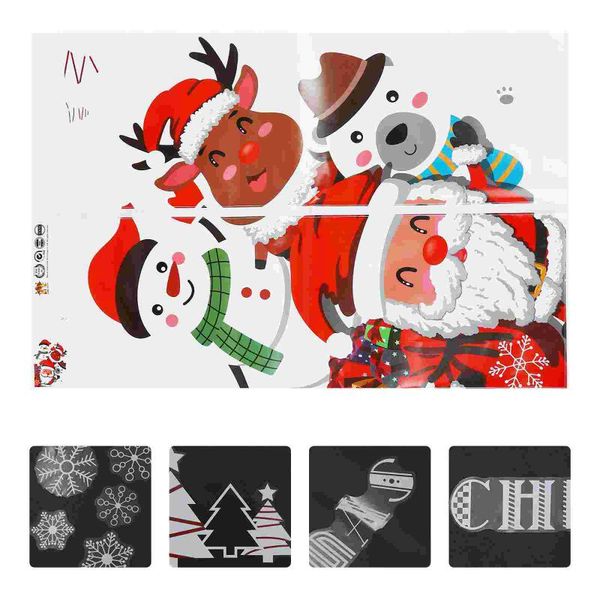 

wall stickers 1pc xmas sticker christmas decor decals for shop window