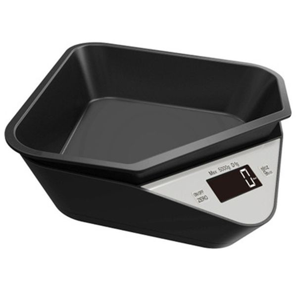 Escala de cozinha eletrônica escala digital animal de estimação gato cão alimentos domésticos espertos com bandeja 5kg / 1g 10kg / 1g 210728