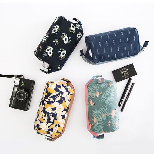 

storage bags leopard print cosmetic bag hand women's multifunctional travel