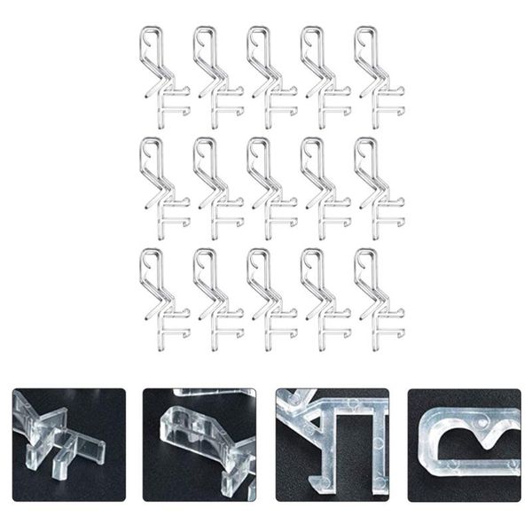 

curtain & drapes 20pcs valance clips useful vertical blind clamps