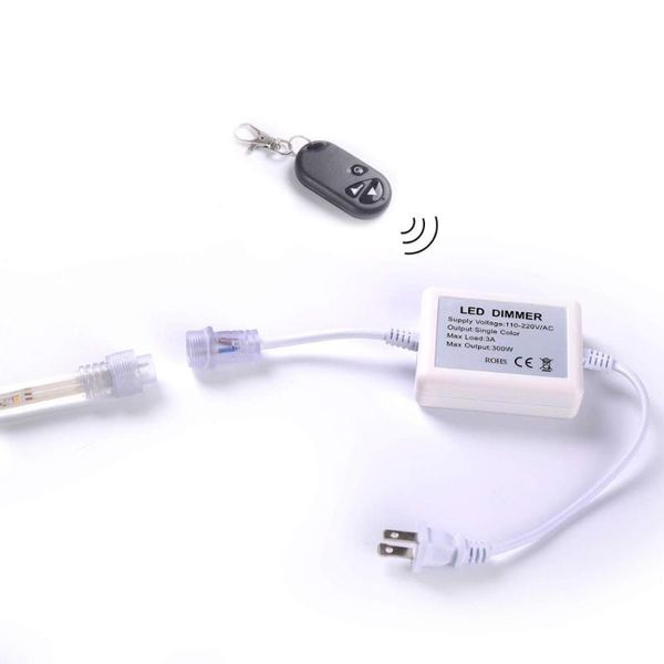 

ac 110v power cord kit for gzbtech single color led strip light jk1753