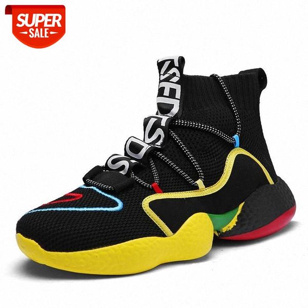 

man sneaker for men brand outdoor high shoes elasticity spring walk casual shoes male trend zapatos hombre 47 48 #1z2j
