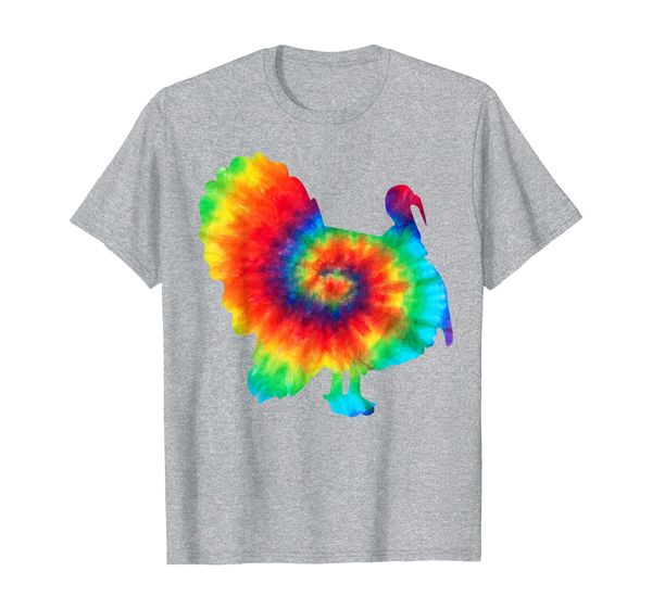 

tie dye turkey thanksgiving | colorful tye dye t-shirt, White;black