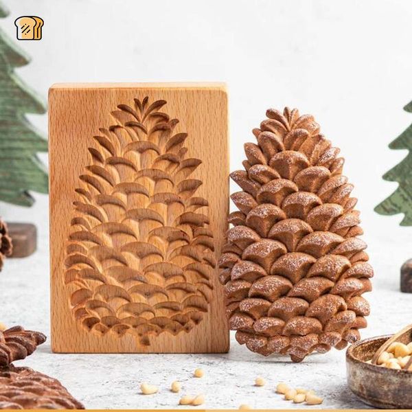 

baking moulds wooden cookie stamp embossing mold 3d cake tools press embosser cutter