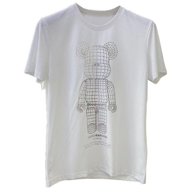 

men's t-shirts 2021 short sleeve t-shirt for men, White;black