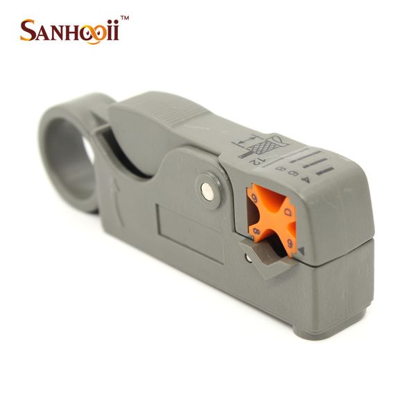 

mini rotary coax cable stripper 2 blades model wire cutter good quality for rg6/58/59/62/174 stripping tool gadgets zm56