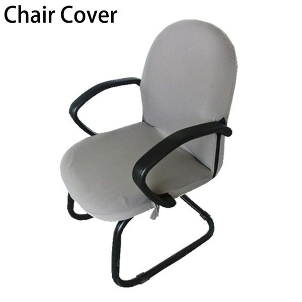 

chair covers swivel computer cover stretch home office protector seat decor polyester spandex sewn-in elastic hem anti-dust