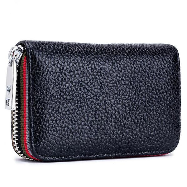 

hbp wallets card holder handbags coin purses cowhide clutch genuine leather key wallet fashion card holders cl-7155, Brown;gray