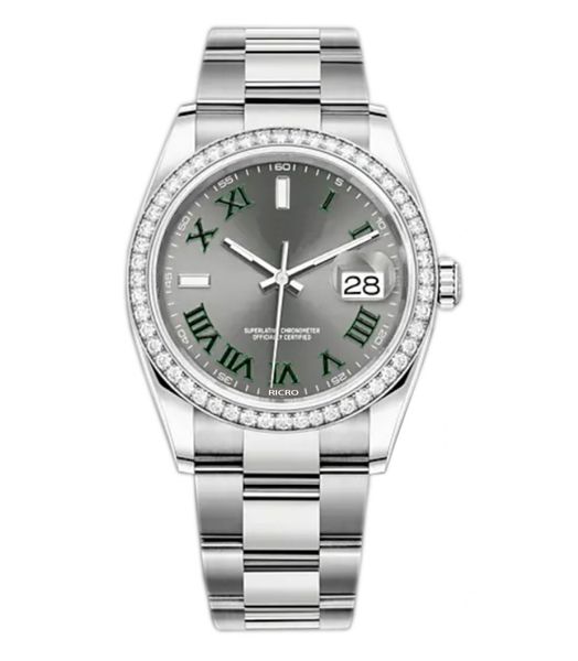 

men's watch, master design, diamond case, automatic calendar, high-strength glass mirror, mechanical movement., Slivery;brown