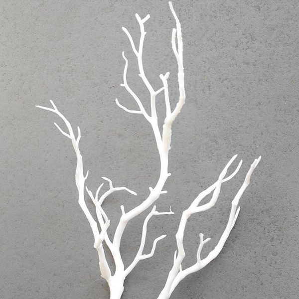 

3 colors branch flower plastic small tree dried plant home wedding decor 35cm
