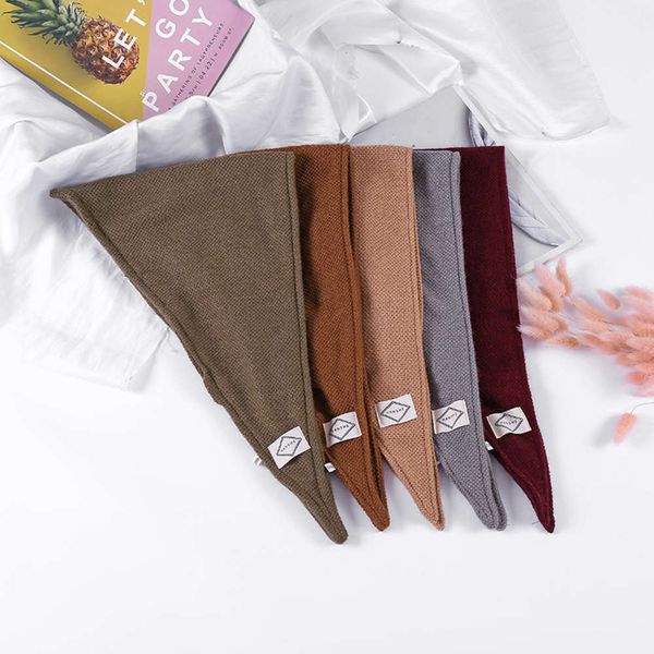 

designer autumn and winter new checkered cashmere with triangle scarf, Blue;black