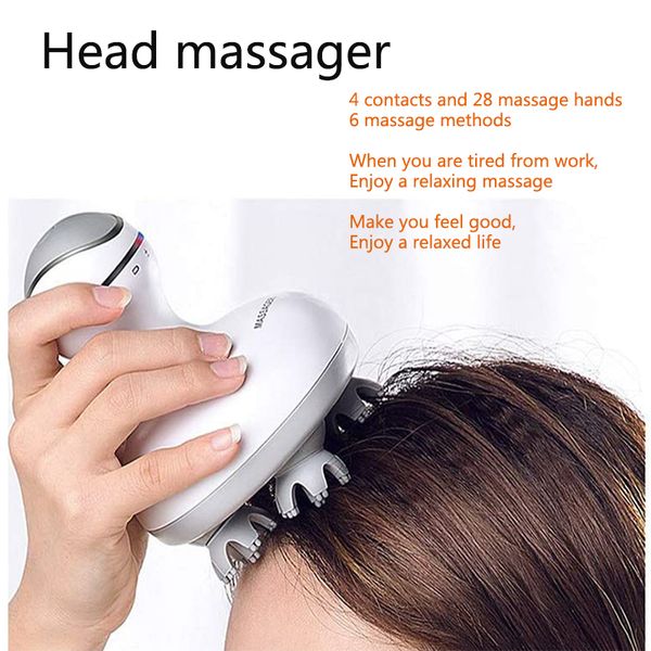 

smart head massager electric scalp massager relieve pressure and promote blood circulation hair growth electric massager