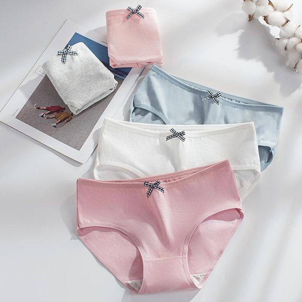 

women's panties 2021 for girls cotton briefs lingerie underwear sensual female shorts brazilian lovely thread, Black;pink