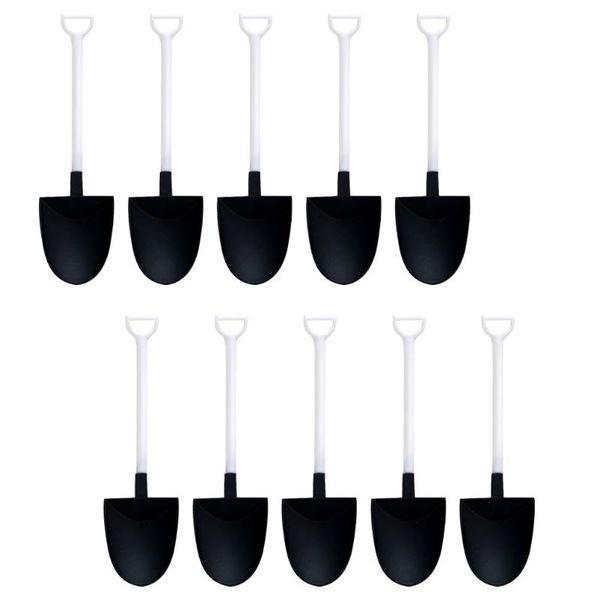 

spoons 100pcs household spade disposable creative dessert scoops