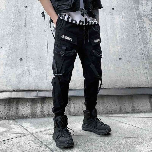 

men's pants men slim fit casual harem harajuku hip hop black sweatpants g9a6