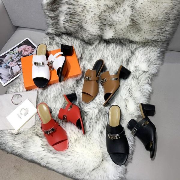 

iduzi h luxury designer slides women pearl slippers fashion ladies designer shoes women sandals slippers 35-42, Black