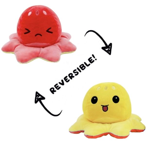 

flip jellyfish double flip doll cartoon creative ocs plush toys vacuum packaging